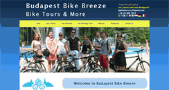 Desktop Screenshot of budapestbikebreeze.com